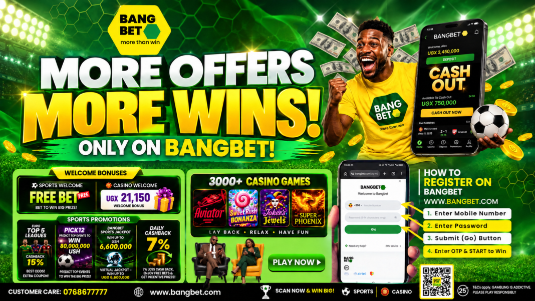 How to Register on Bangbet Uganda in 2026